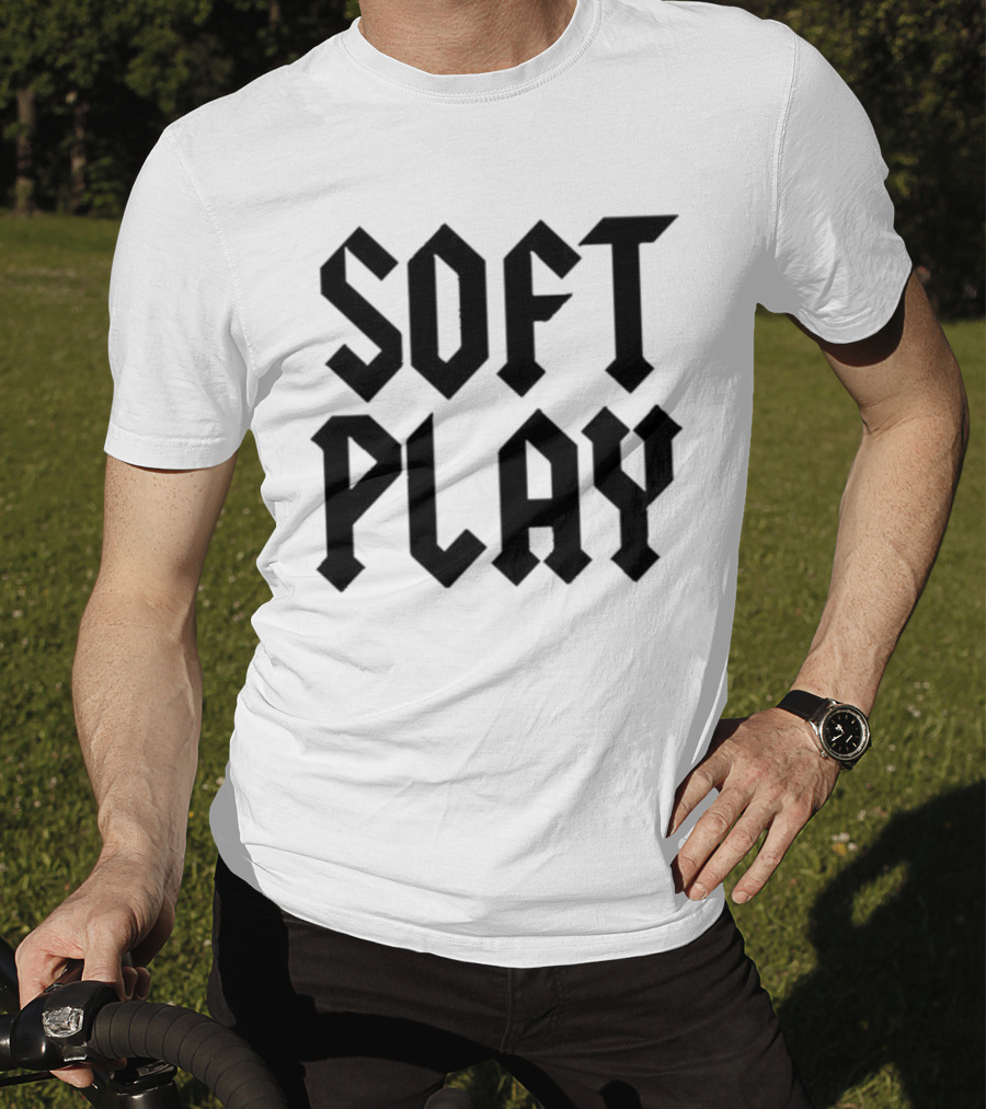 Soft Play Heavy Metal Font T-Shirt