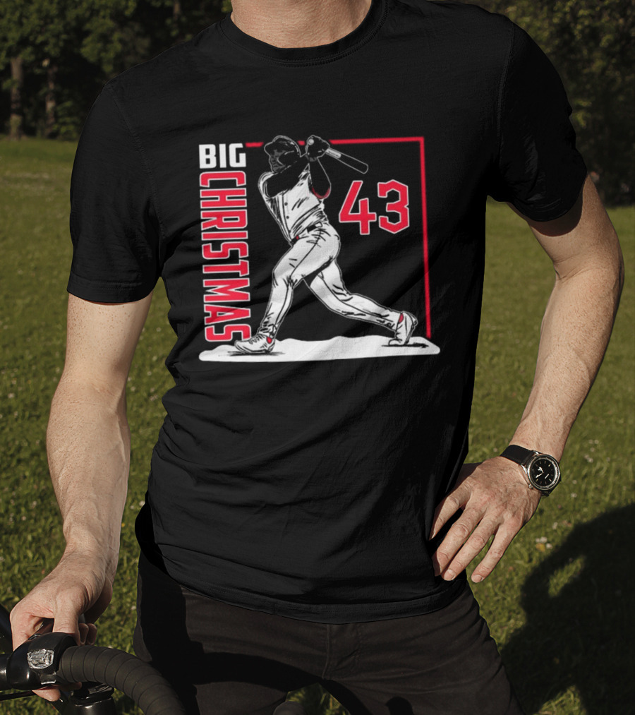 Big Christmas 43 Baseball Cleveland Guardians T-Shirt