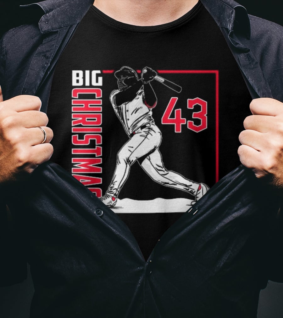 Big Christmas 43 Baseball Cleveland Guardians T-Shirt