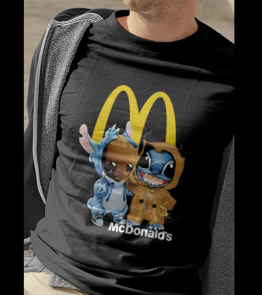 Groot Stitch McDonald’s Crossover T-Shirt