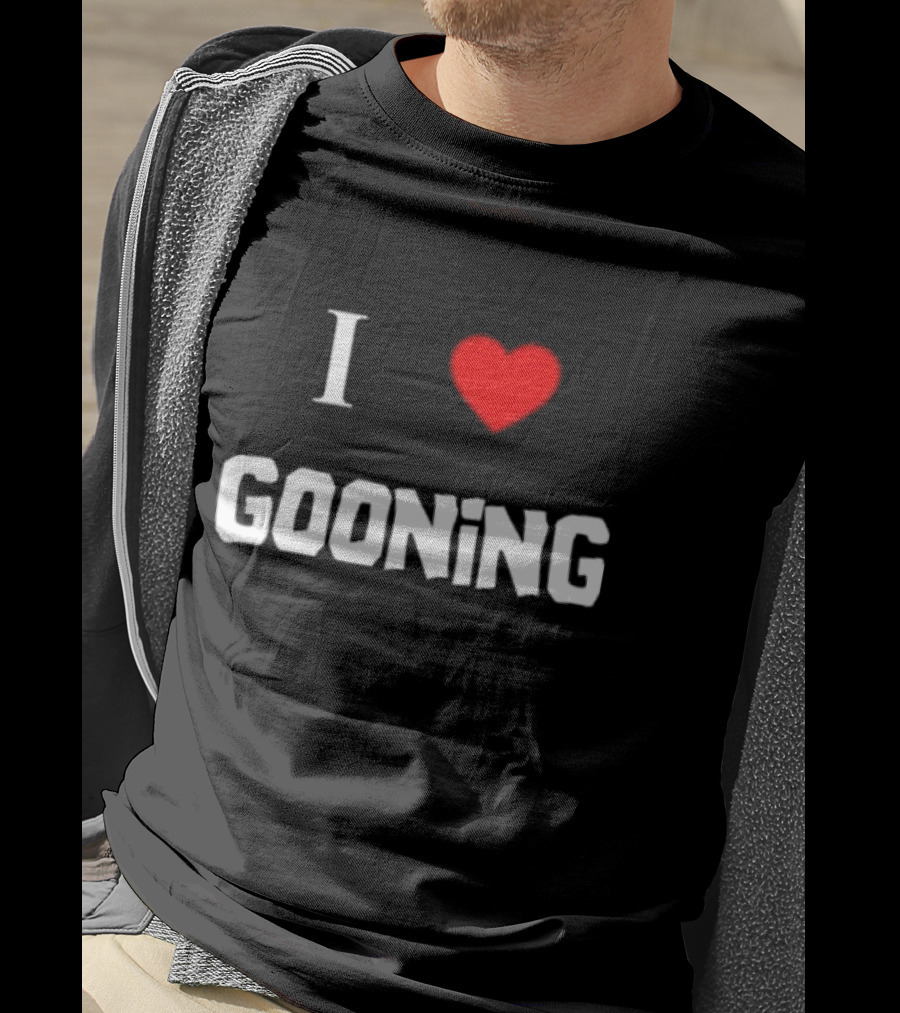 I Love Gooning Vegetable Chopping Channel T-Shirt