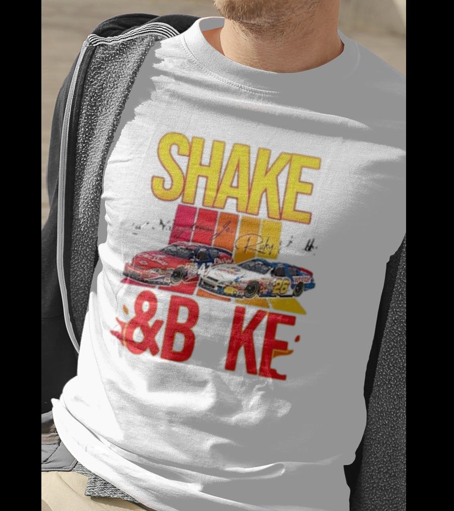 SHAKE And BAKE NASCAR Racing Talladega Nights Ricky Bobby T-Shirt