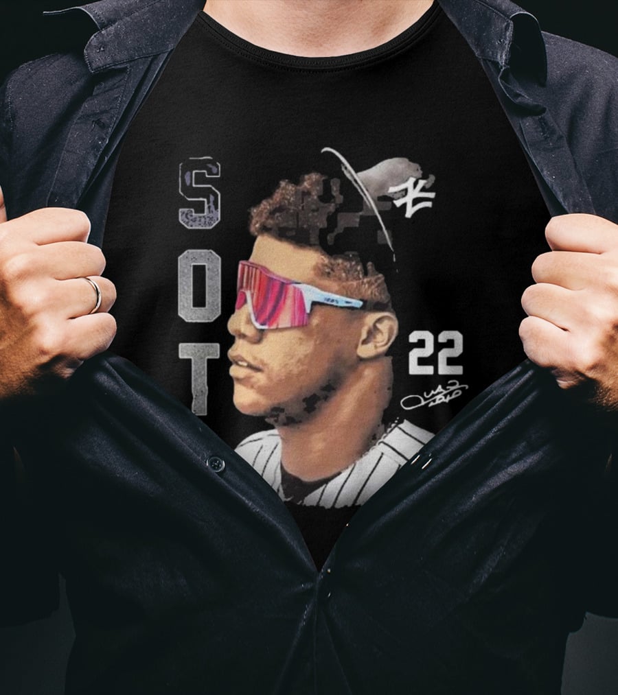 Soto 22 New York Yankees Juan Signature T-Shirt