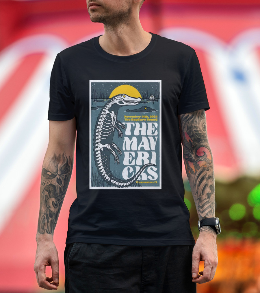 November 14th 2024 The Mavericks The BayCare Sound Clearwater FL T-Shirt