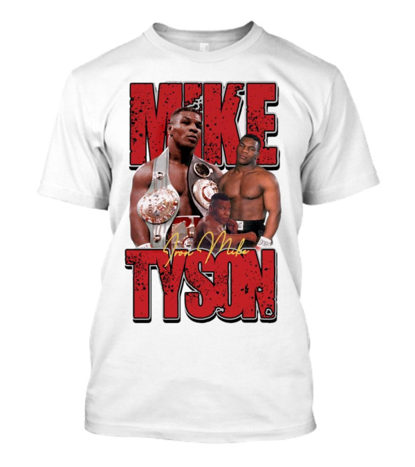 Mike Tyson Iron Mike Championship Boxing Legend T-Shirt