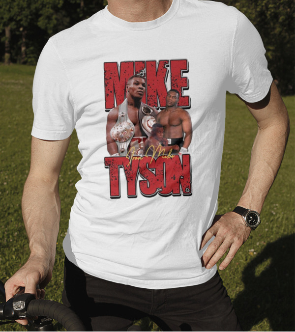 Mike Tyson Iron Mike Championship Boxing Legend T-Shirt