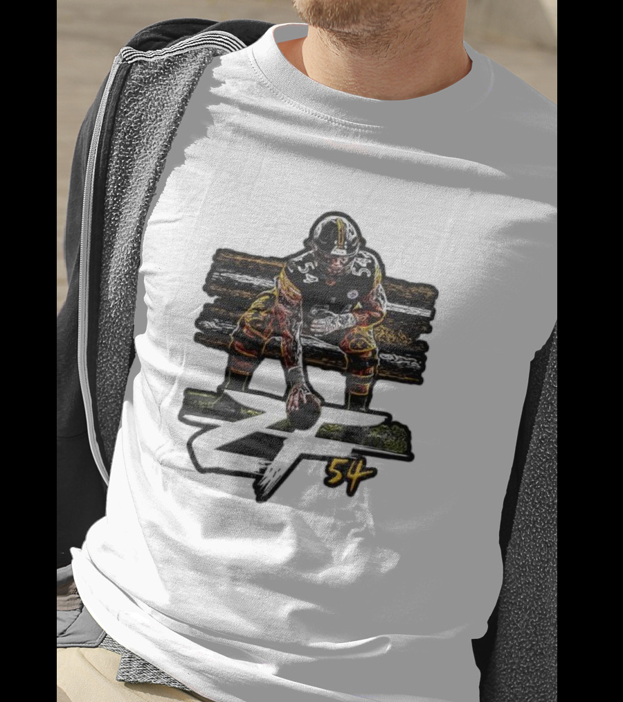 ZF54 Zach Frazier Pittsburgh Steelers Football Player T-Shirt