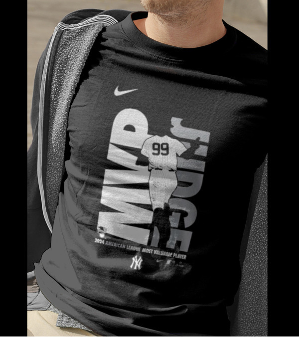 New York Yankees Aaron Judge 2024 American League Most Valuable Player MVP T-Shirt