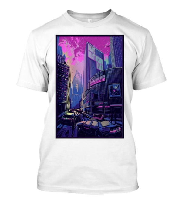 Dave Matthews Band MSG New York City Concert November 22 2024 Urban Skyline Taxi T-Shirt