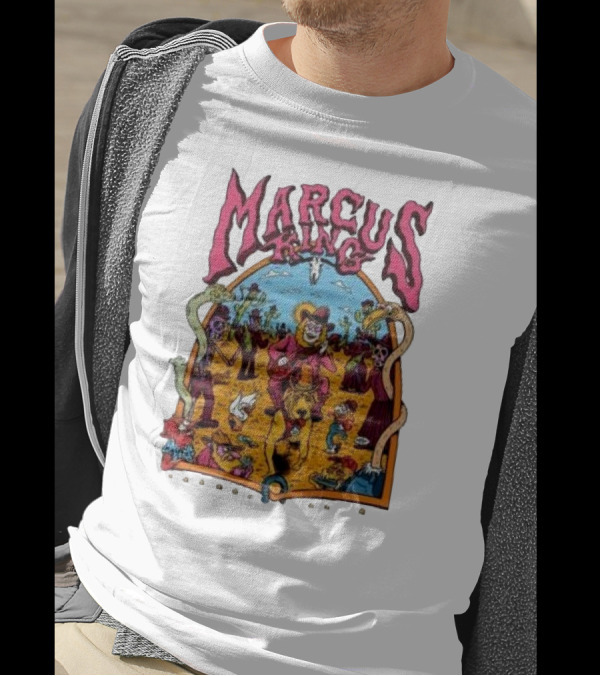Marcus King Wild West Adventure With Cowboys And Skeletons T-Shirt