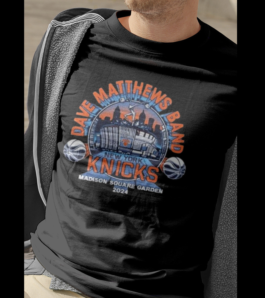 Dave Matthews Band New York Knicks Madison Square Garden T-Shirt