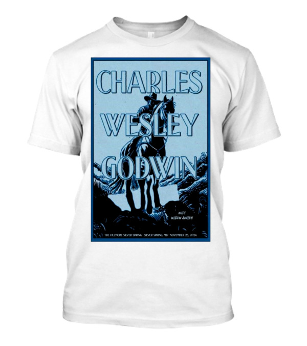 Charles Wesley Godwin With Megan Mullen The Fillmore Silver Spring MD November 23 T-Shirt
