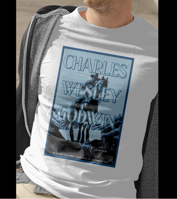 Charles Wesley Godwin With Megan Mullen The Fillmore Silver Spring MD November 23 T-Shirt