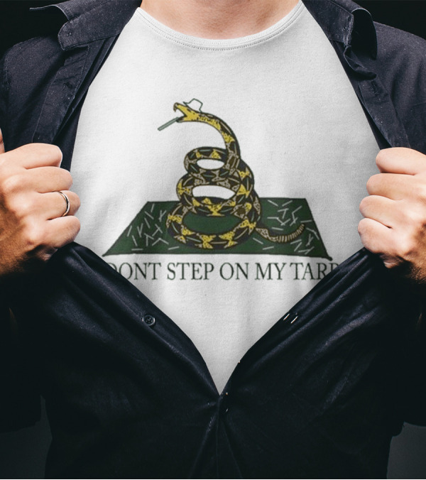 Don’t Step On My Tarp Snake Logo Festival T-Shirt