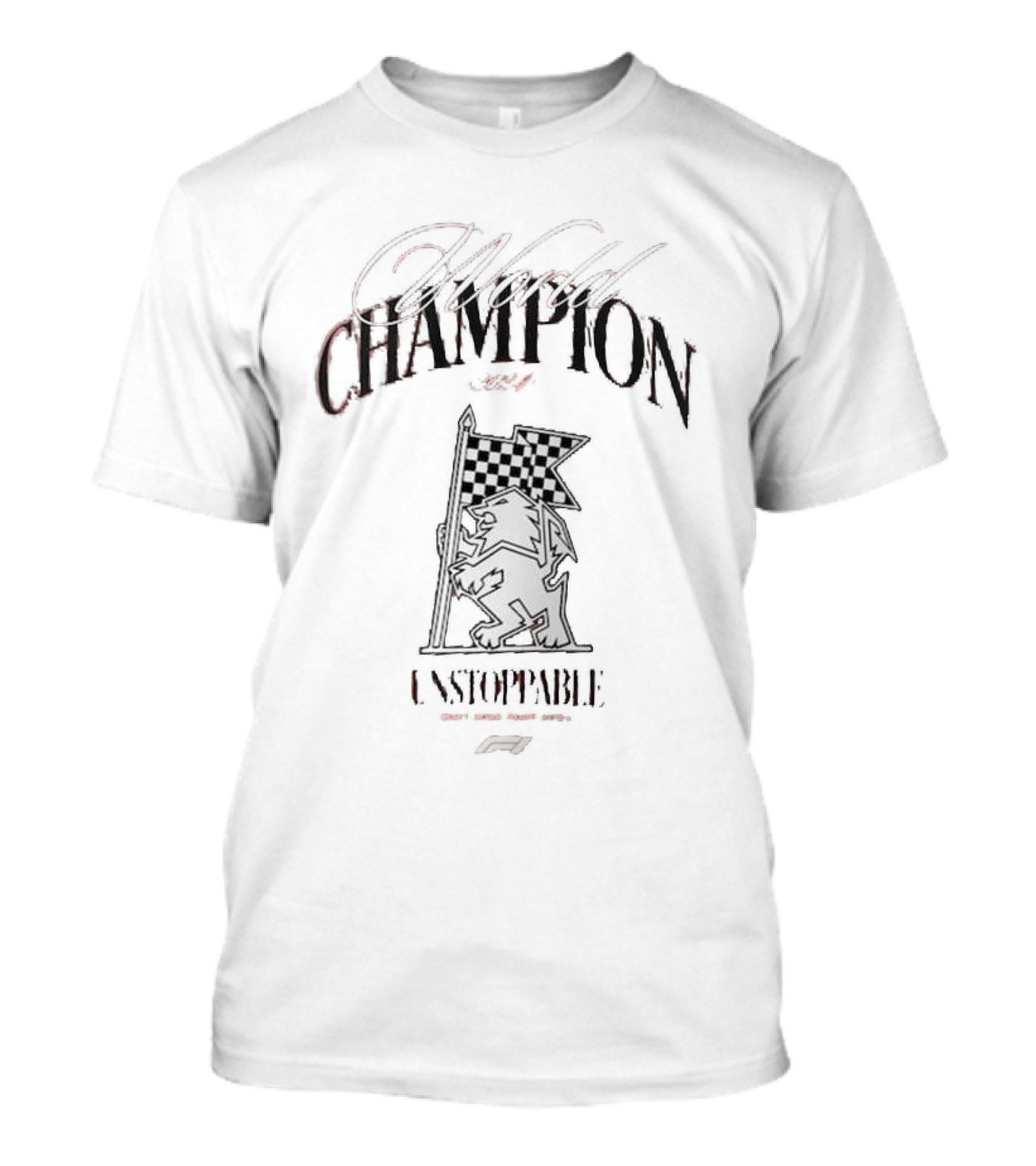 World Champion Unstoppable Formula 1 T-Shirt