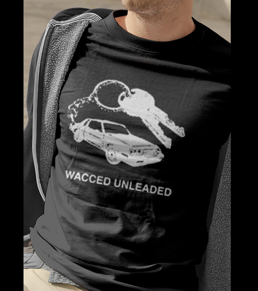 Rjv Collectives Wacced Unleaded Car And Keys T-Shirt