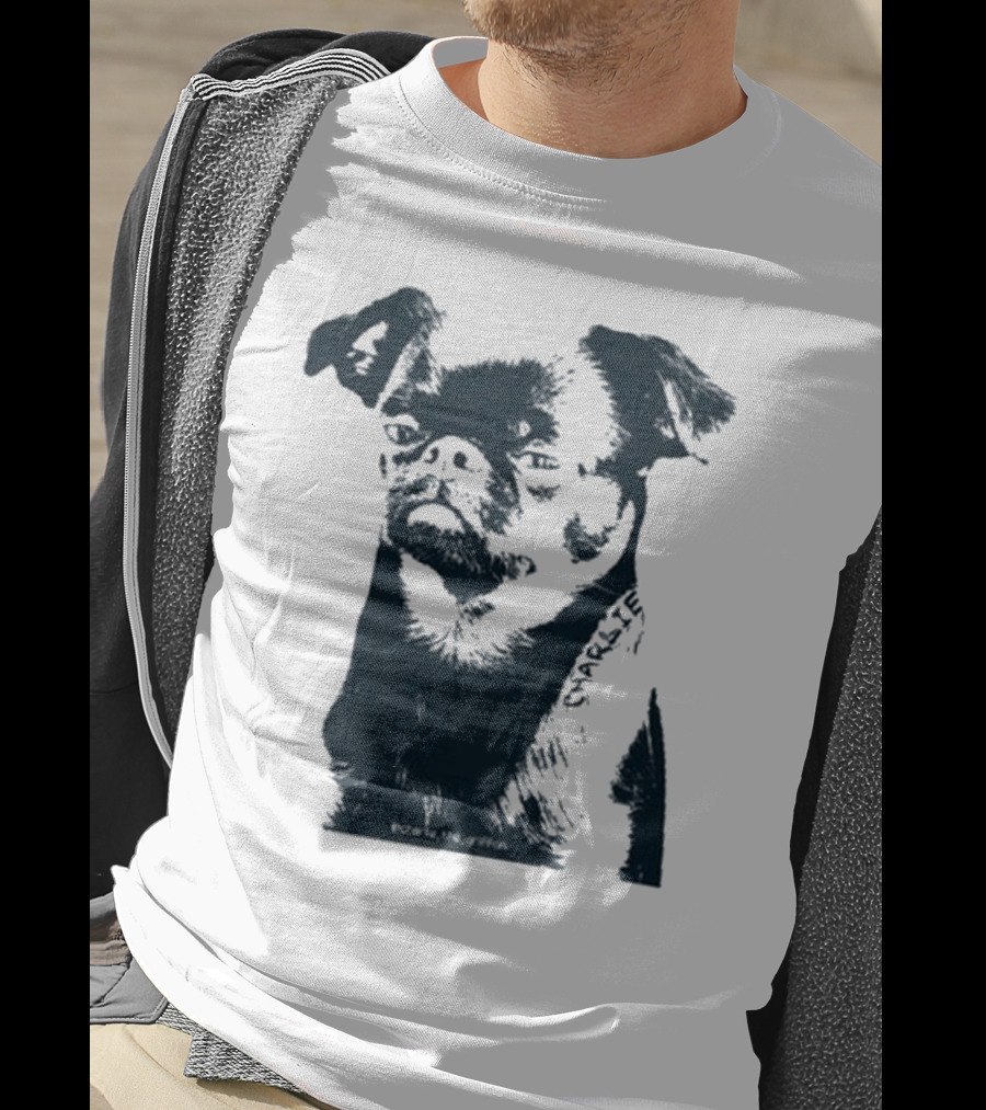 Charlie The Griffon Charlie Face Sketch T-Shirt