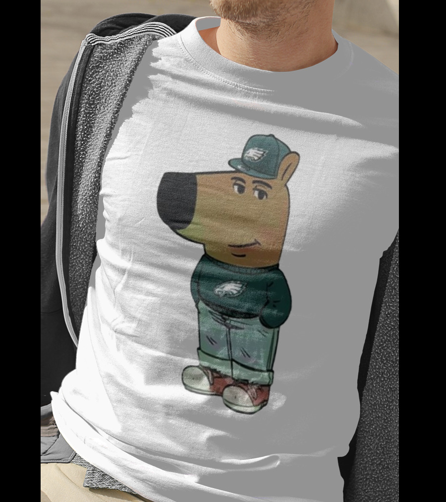 I Am Just A Chill Guy Philadelphia Eagles Character In Hat T-Shirt