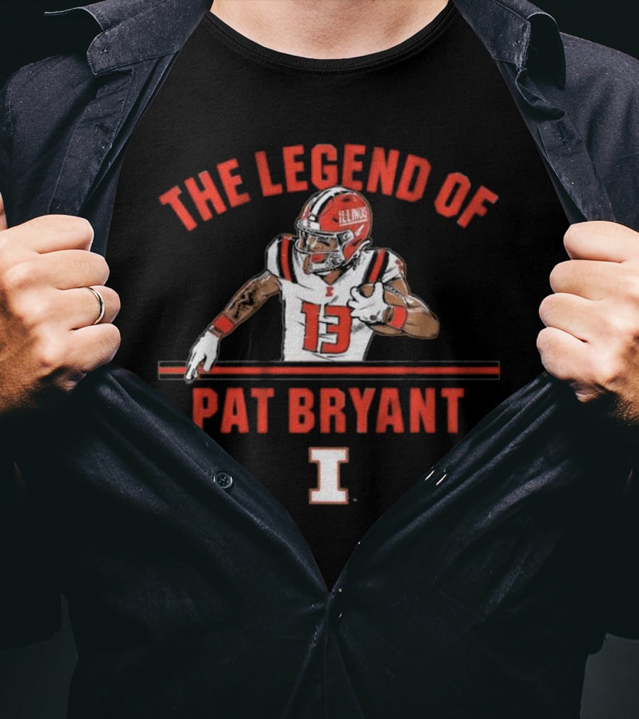 Illinois Football The Legend Of Pat Bryant I T-Shirt