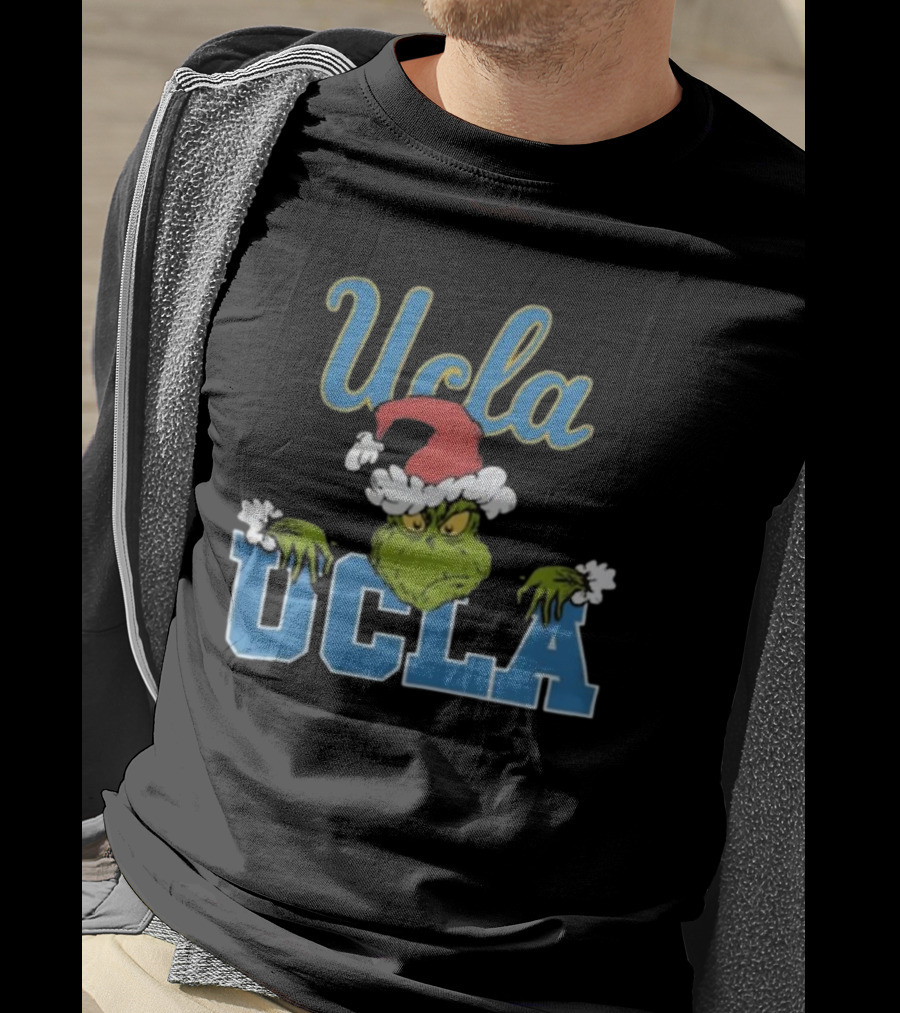 UCLA Bruins NCAA Football Grinch Christmas T-Shirt