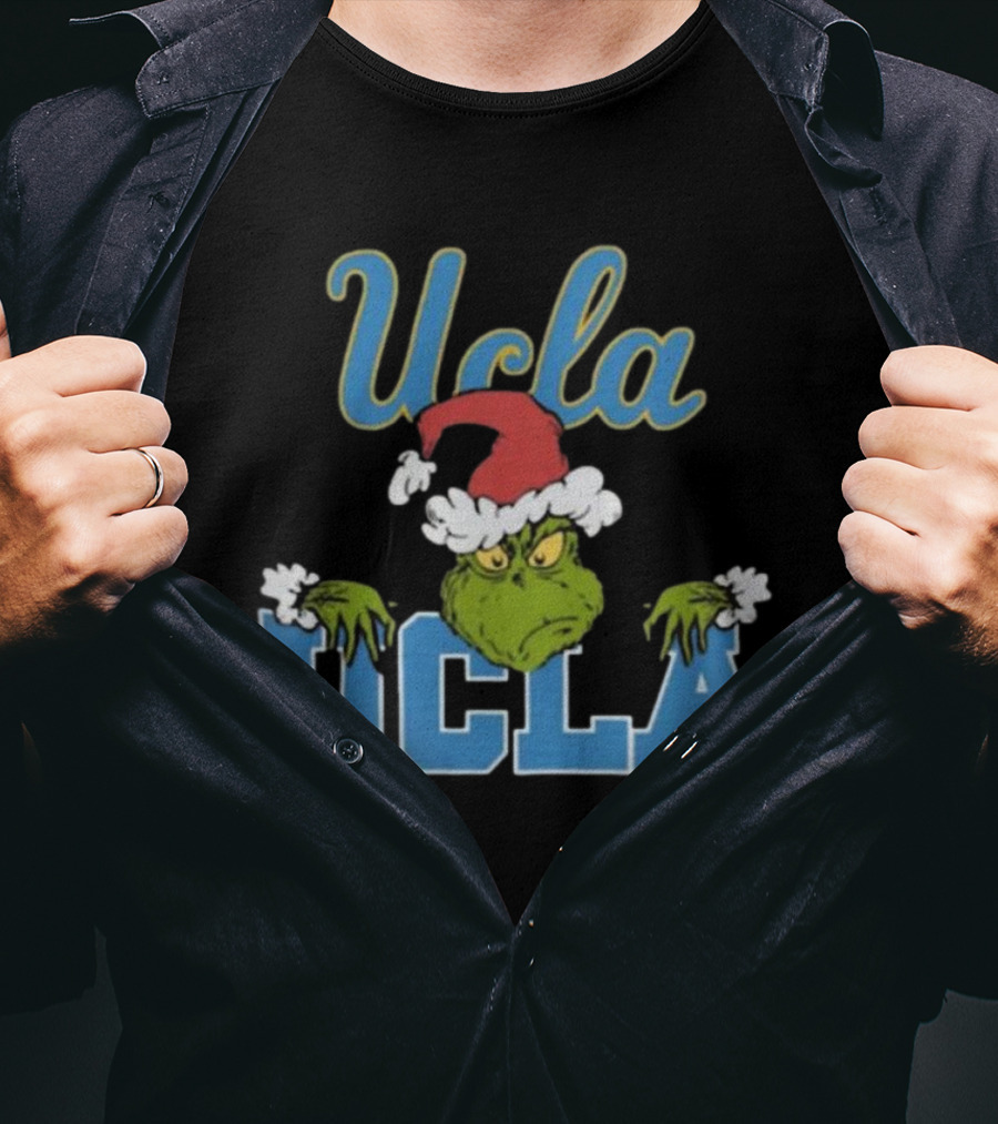 UCLA Bruins NCAA Football Grinch Christmas T-Shirt