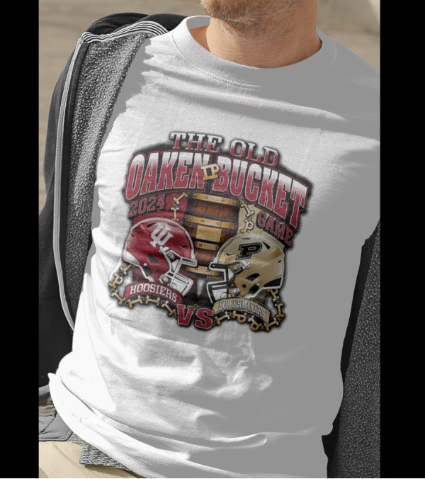 The Old Oaken Bucket 2024 Hoosiers Vs Boilermakers Game T-Shirt