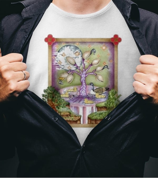 Crumbtheband Crumb Amama Enchanted Tree And Celestial Harmony T-Shirt