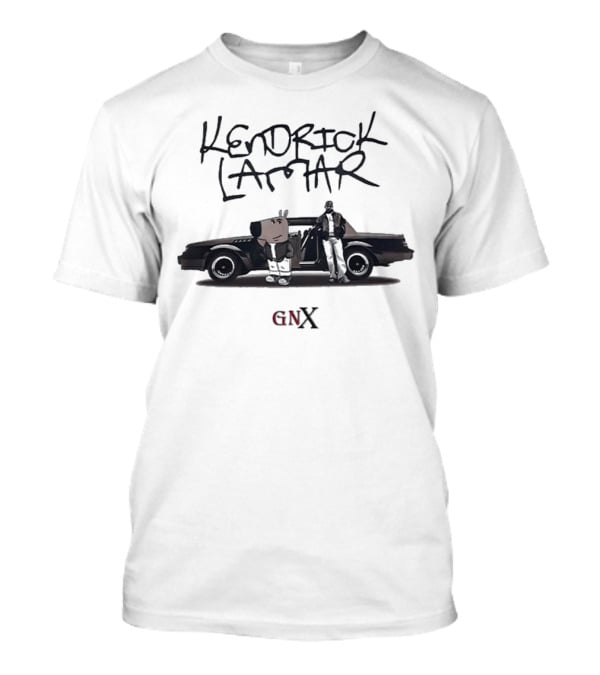 Kendrick Lamar Chill Guy Meme GNX Album Car T-Shirt