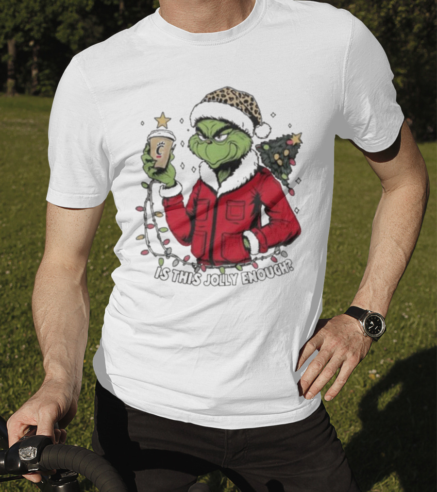 Cincinnati Bearcats Grinch Christmas Is This Jolly Enough T-Shirt