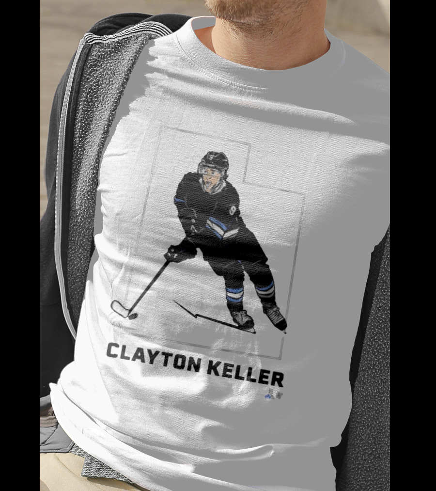 Clayton Keller Hockey Star In State Outline T-Shirt