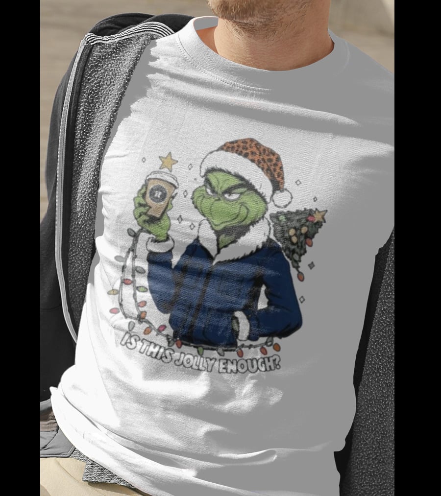 Houston Astros Grinch Christmas Is This Jolly Enough Holiday T-Shirt