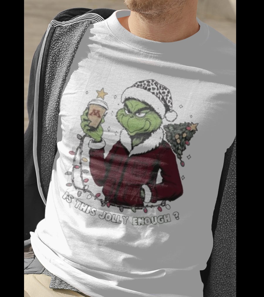 Minnesota Golden Gophers Grinch Is This Jolly Enough Merry Christmas T-Shirt