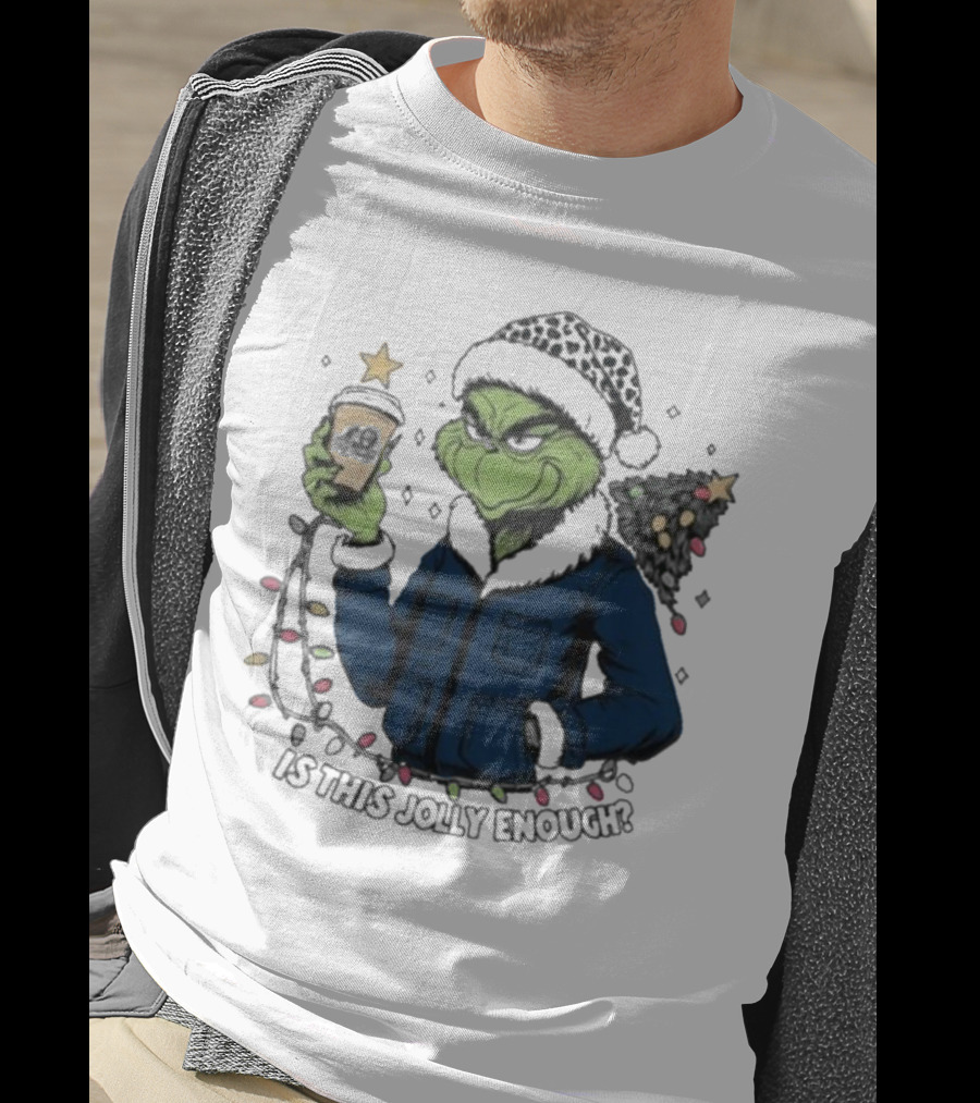 Old Dominion Monarchs Santa Grinch Christmas Is This Jolly Enough T-Shirt