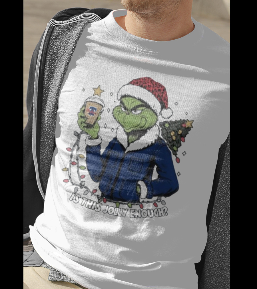 Philadelphia Phillies Grinch Is This Jolly Enough Merry Christmas T-Shirt