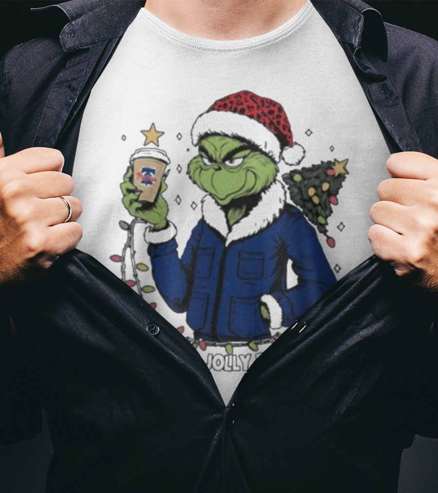 Philadelphia Phillies Grinch Is This Jolly Enough Merry Christmas T-Shirt
