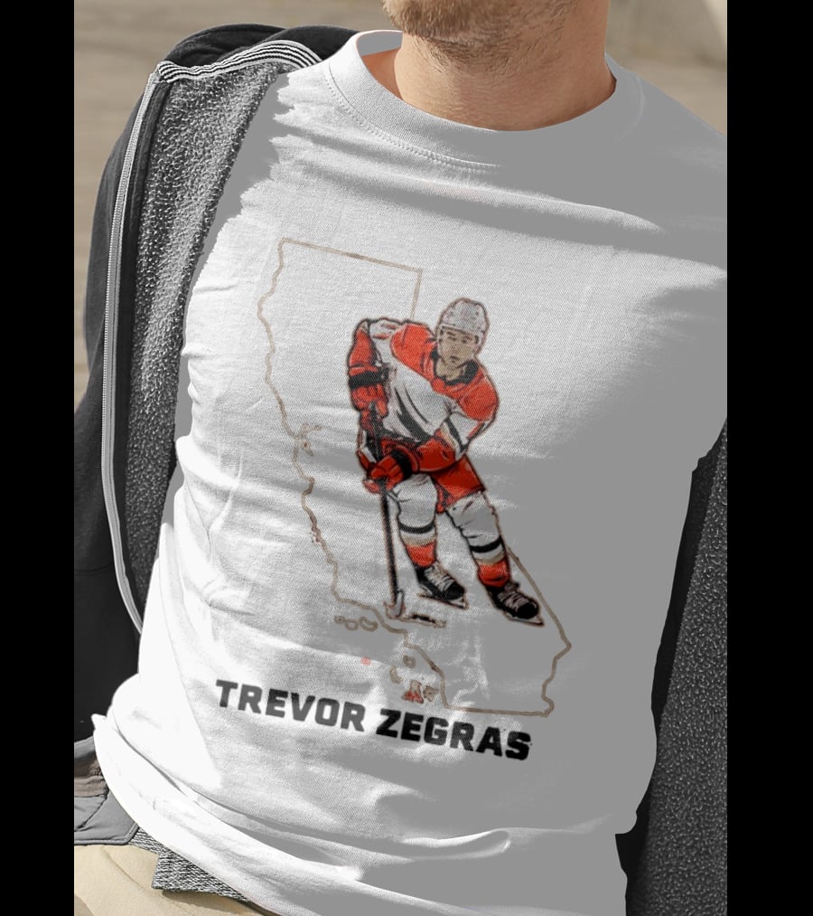 Trevor Zegras California Hockey Player T-Shirt