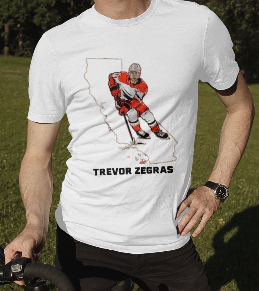 Trevor Zegras California Hockey Player T-Shirt