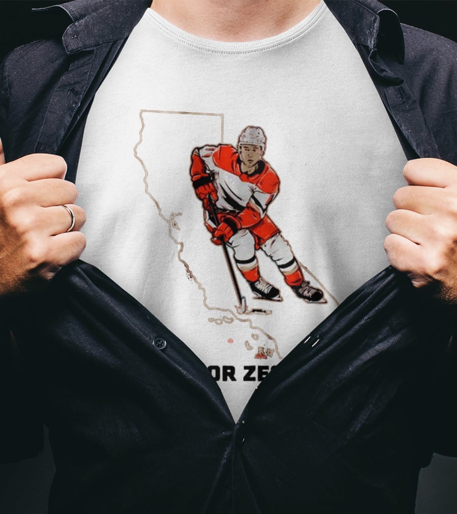 Trevor Zegras California Hockey Player T-Shirt