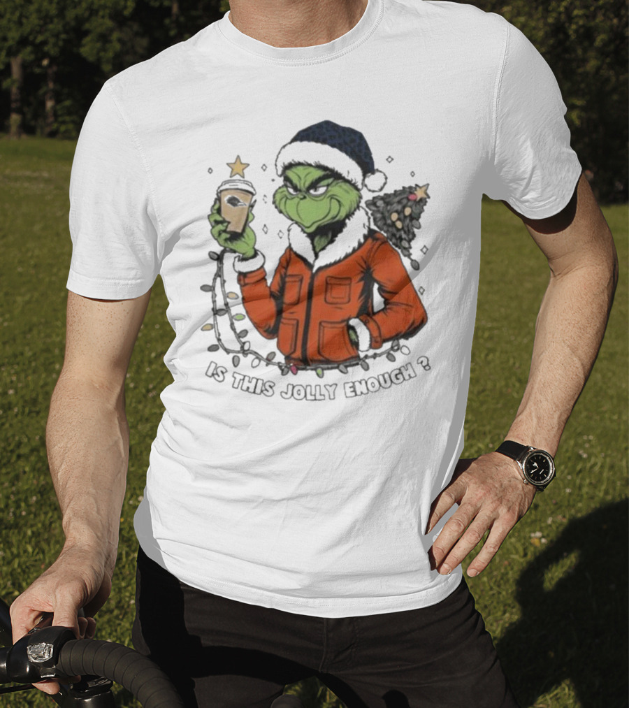 UTSA Roadrunners Santa Grinch Is This Jolly Enough Merry Christmas T-Shirt