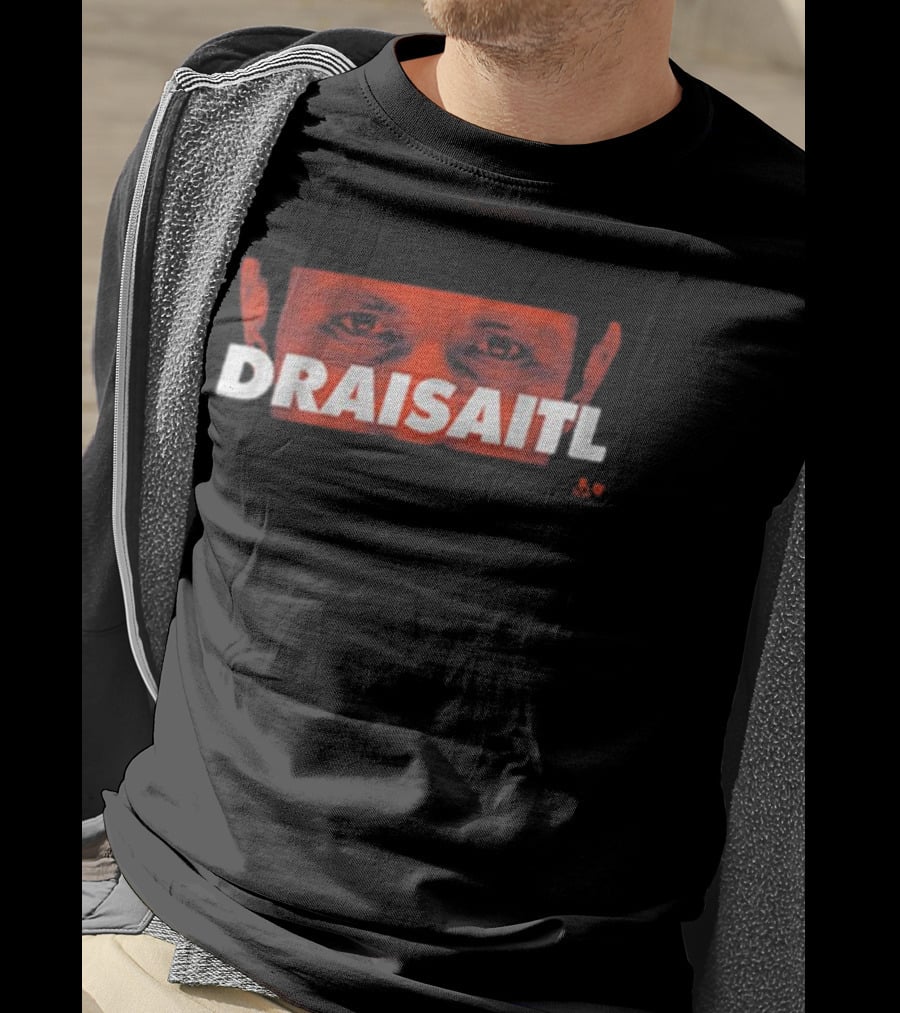 Draisaitl Eyes Bold Red Focus T-Shirt