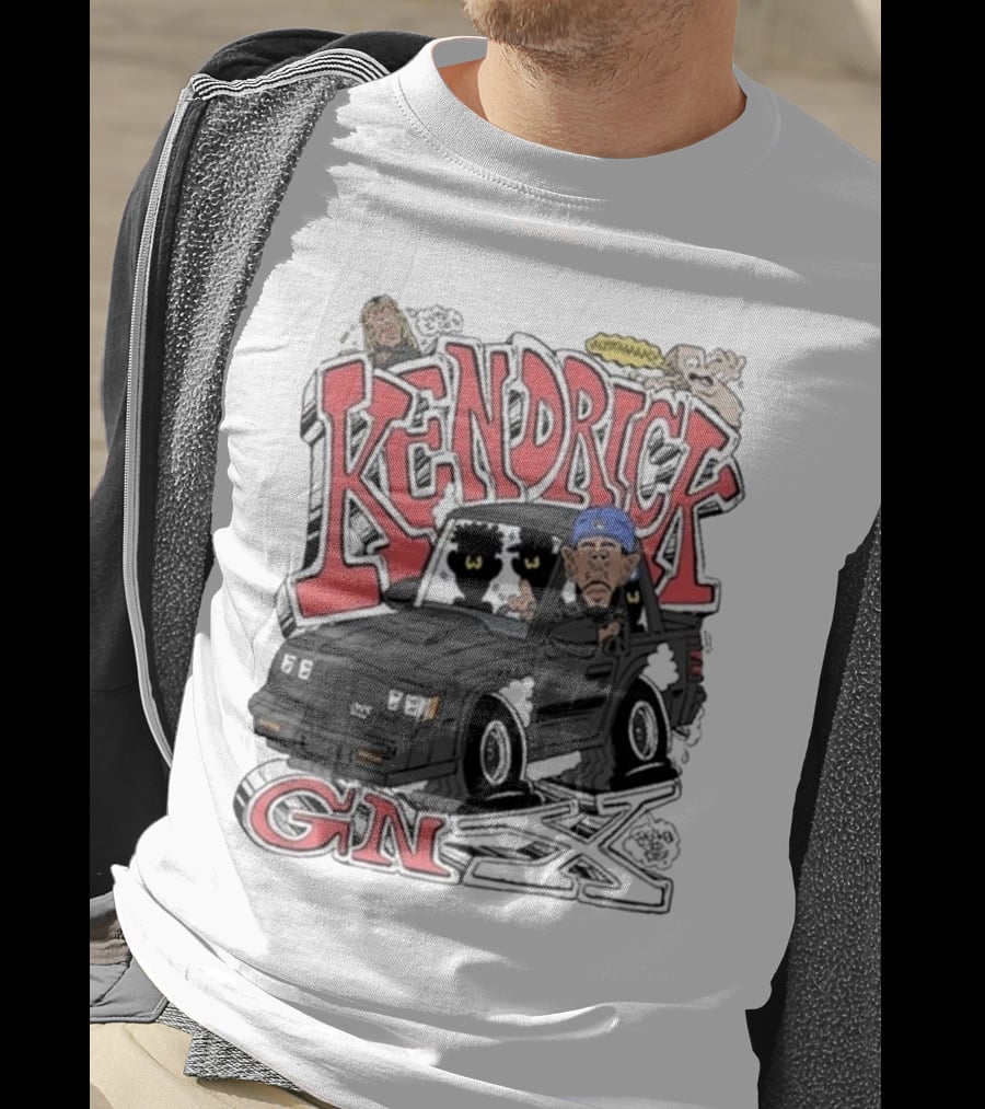 Kendrick GNX Freakorico Cartoon Car T-Shirt