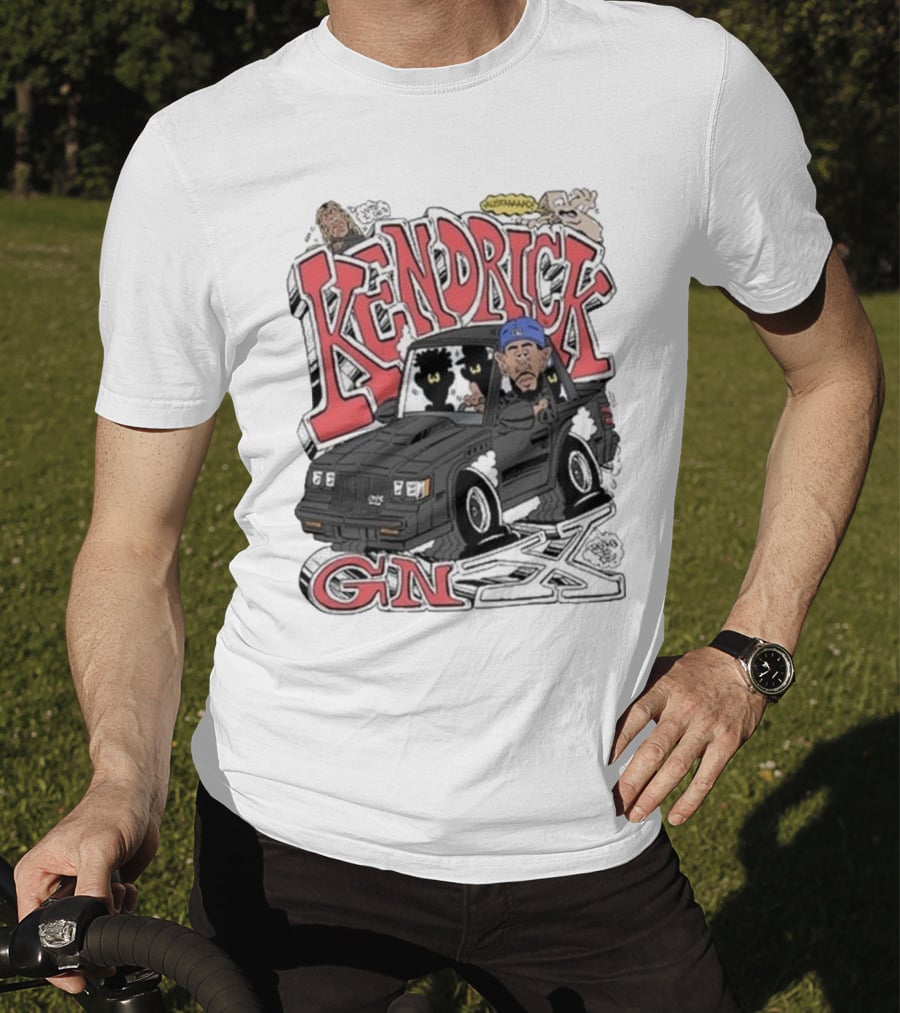 Kendrick GNX Freakorico Cartoon Car T-Shirt
