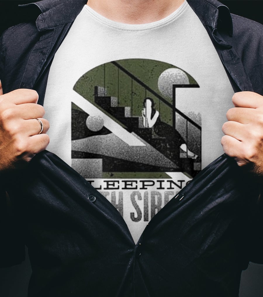 Sleeping With Sirens Stairs Retro Minimalist T-Shirt