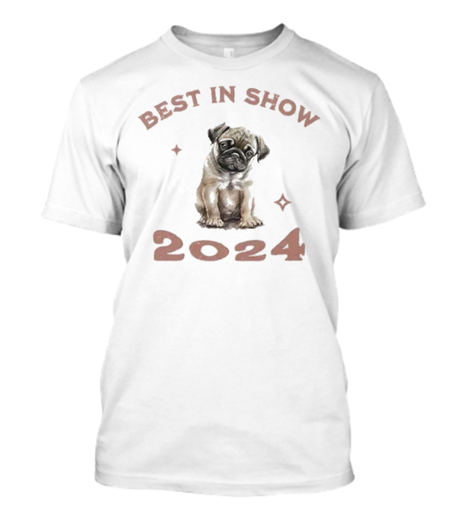Vito The Pug Best In Show T-Shirt