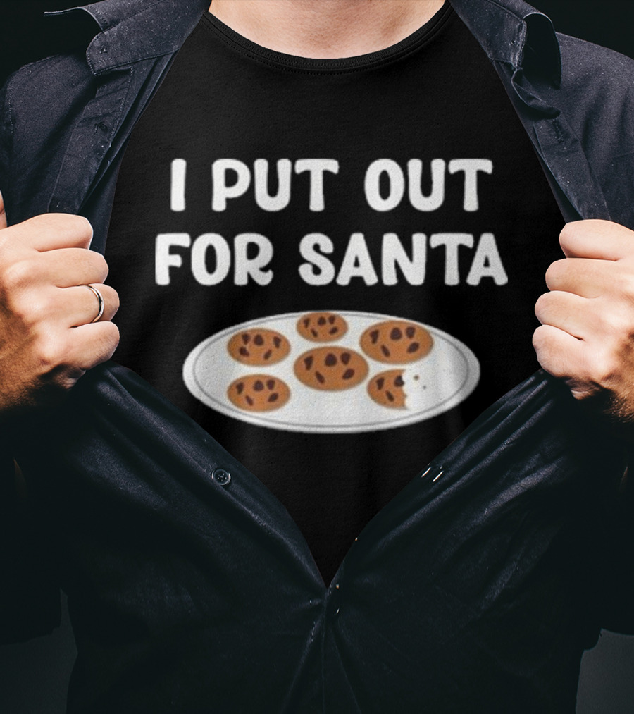 Cookies For Santa Christmas Humor T-Shirt