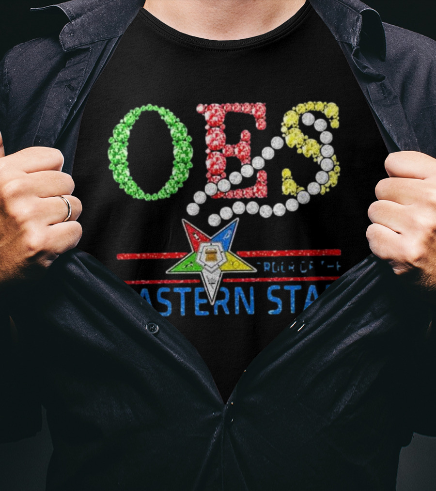 OES Bling Eastern Star Christmas T-Shirt