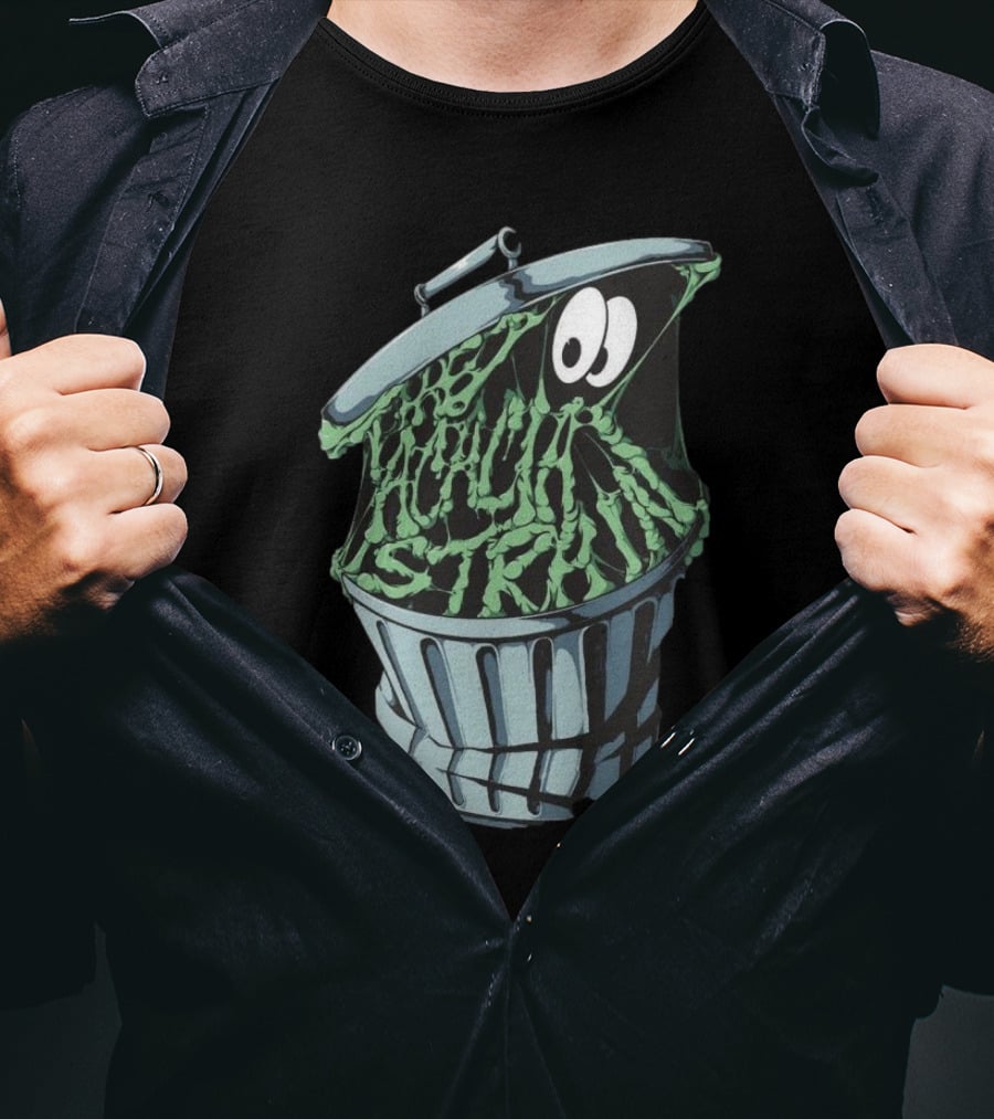 The Acacia Strain ICAGW Gooey Trash Can Creature T-Shirt