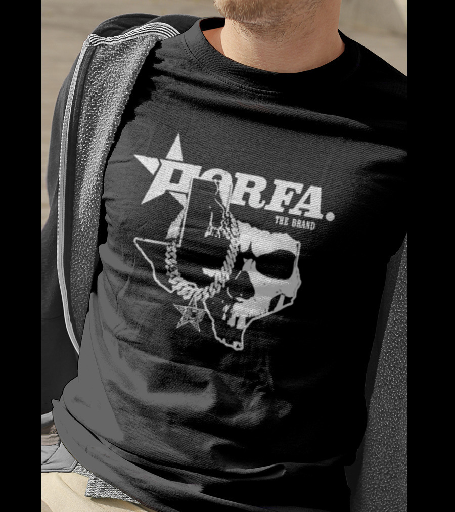 HORFA The Brand Texas Skull Star T-Shirt