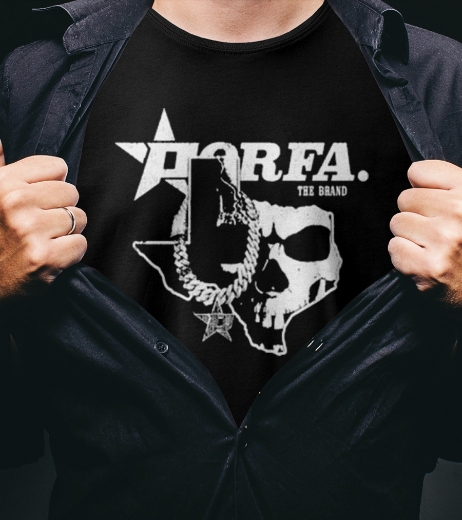 HORFA The Brand Texas Skull Star T-Shirt