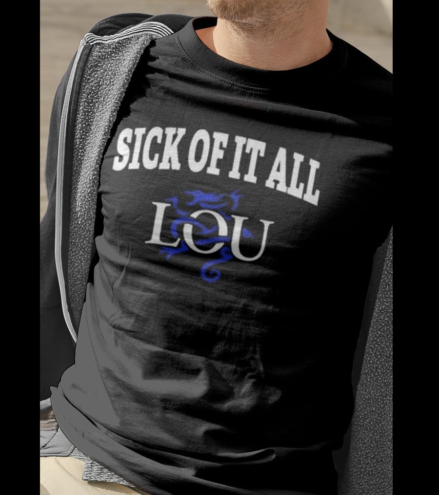 Sick Of It All Lou Blue Dragon T-Shirt